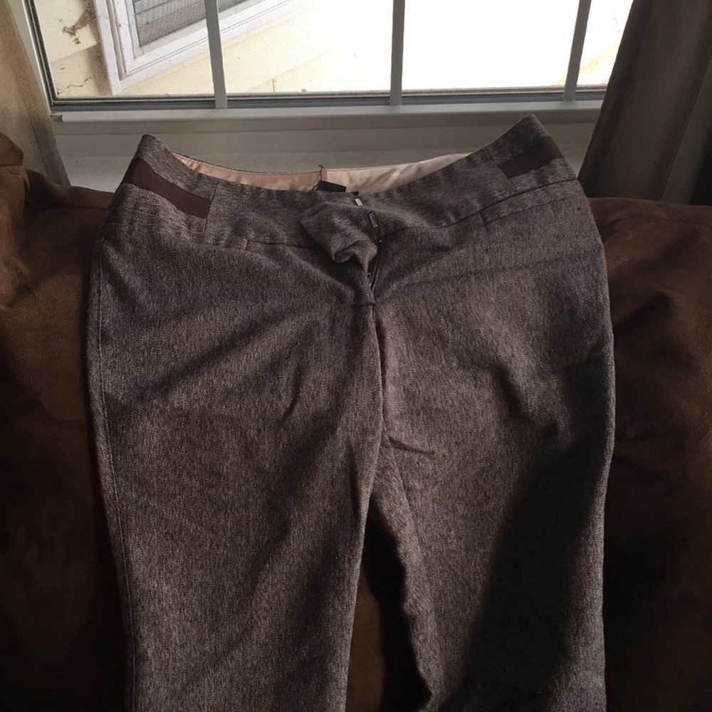 Brown dress pants